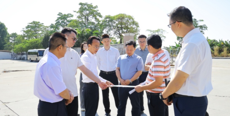 望牛墩：鎮(zhèn)領(lǐng)導(dǎo)率隊調(diào)研督導(dǎo)城中村改造和&ldquo;工改工&rdquo;項目