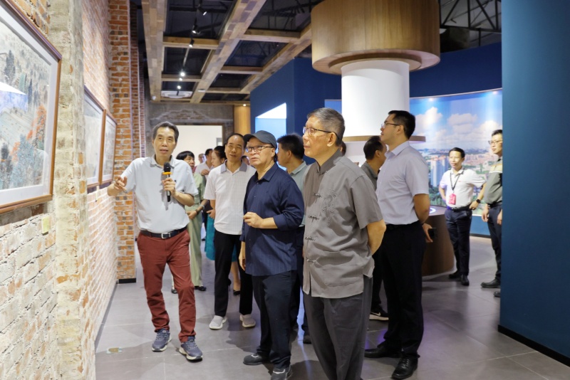 &ldquo;金山麗水&mdash;&mdash;莫金水東莞鄉土風景作品展&rdquo;在望牛墩鎮茂春美術館開幕