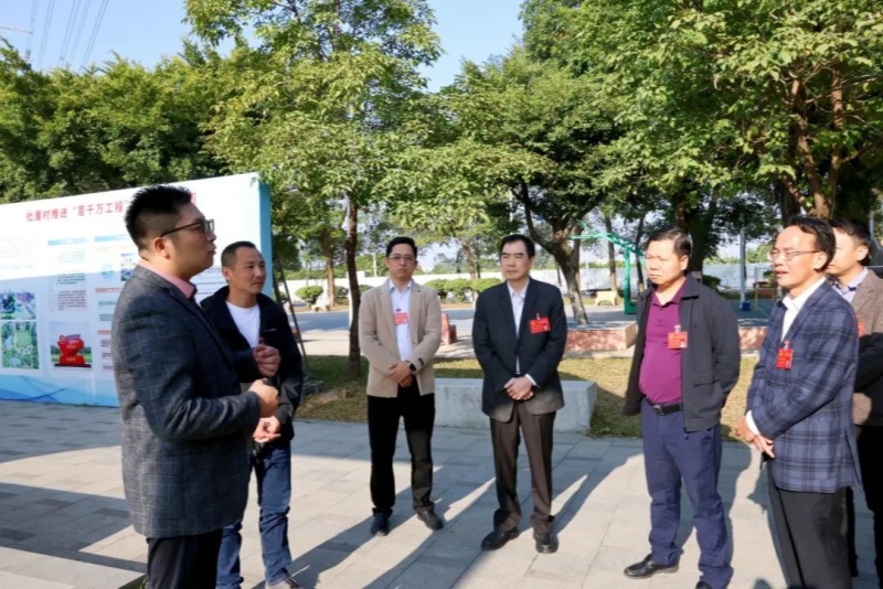 望牛墩鎮市鎮人大代表集中視察公共文化服務工作