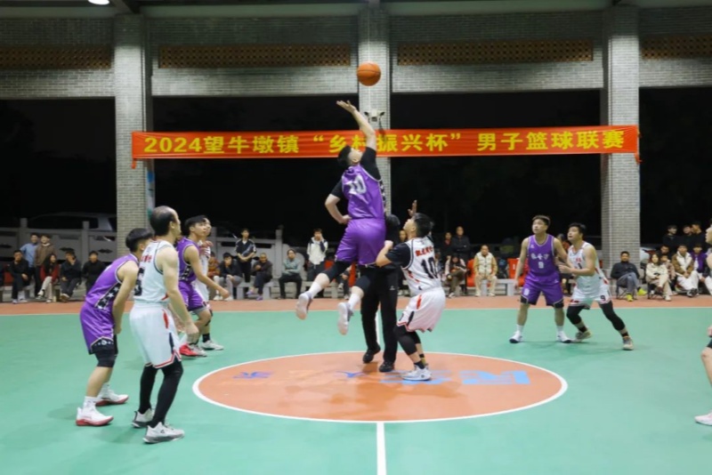 激情&ldquo;籃&rdquo;不住！2024望牛墩鎮(zhèn)&ldquo;村BA&rdquo;在李屋村火熱啟幕