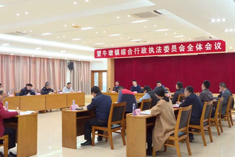 望牛墩鎮(zhèn)召開(kāi)綜合行政執(zhí)法委員會(huì)全體會(huì)議
