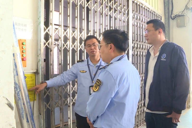 專項整治，消除隱患 望牛墩開展簡易升降設備檢查