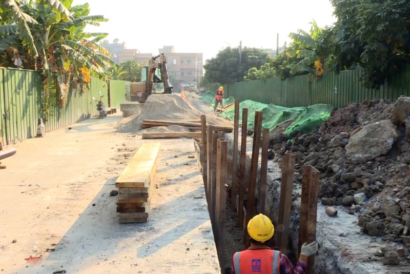 望牛墩：供水管網更新改造二期工程（望牛墩標段）進展順利