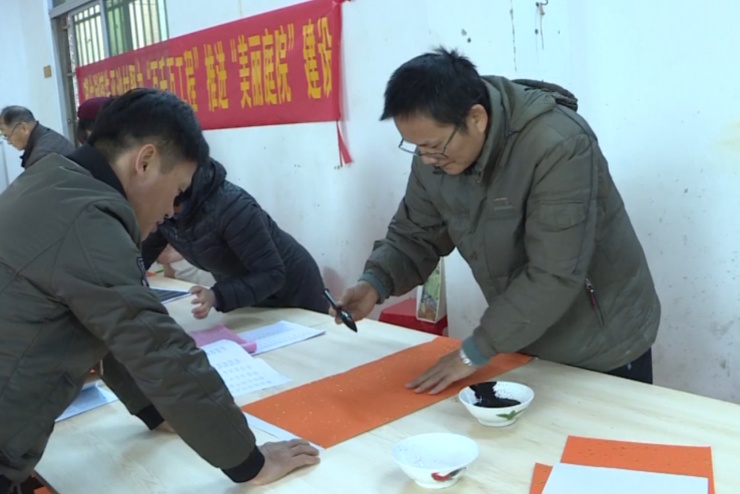 連續三天送春聯！望牛墩鎮迎春送祝福現場揮春活動來啦