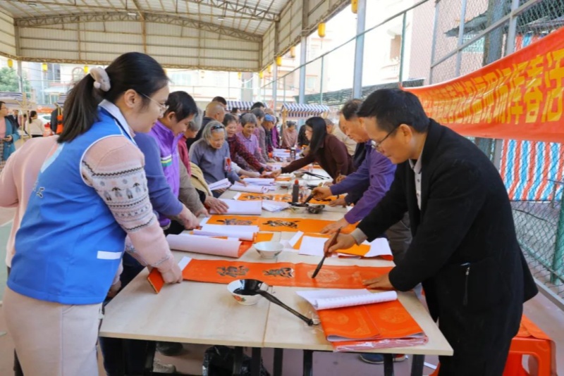 望牛墩鎮開展&ldquo;我們的節日&middot;春節&rdquo;文明實踐活動