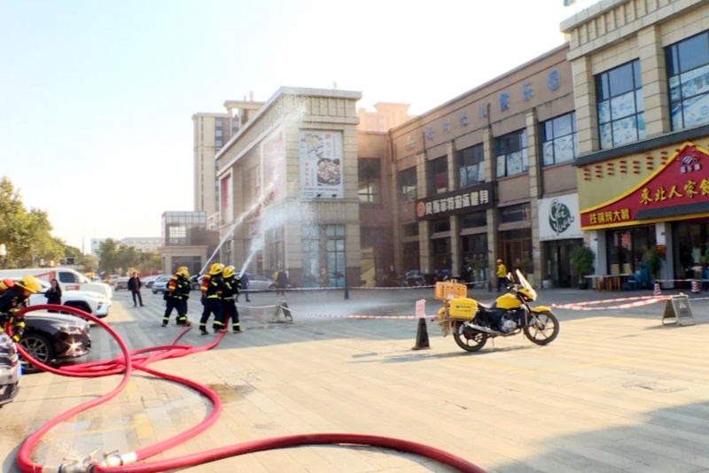 望牛墩鎮開展燃氣管道泄漏應急演練活動