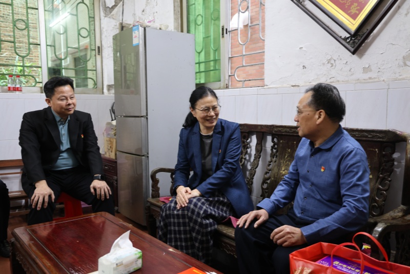 市人大常委會(huì)副主任鄭琳到望牛墩鎮(zhèn)開展春節(jié)慰問活動(dòng)