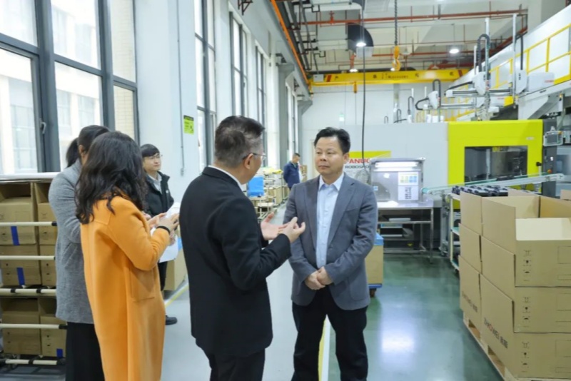 望牛墩鎮領導走訪調研重點企業復工復產工作