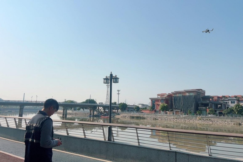 低空執法+幫扶指導，望牛墩精準提升環境監管水平