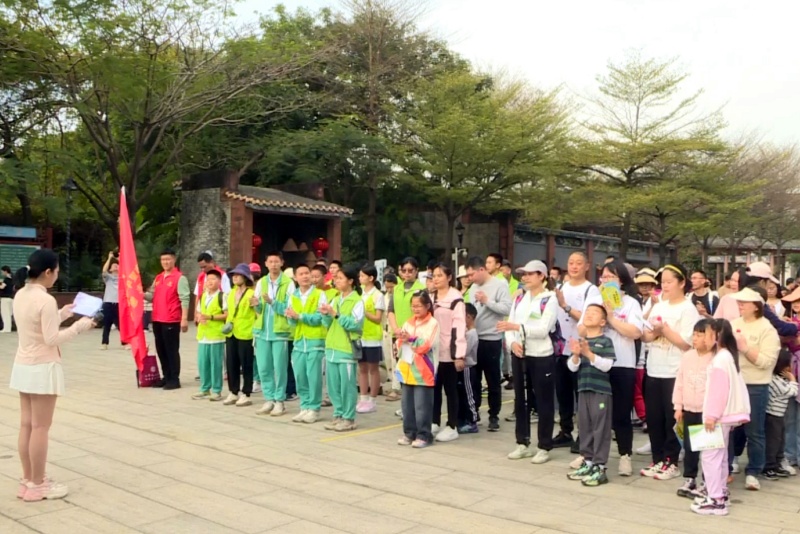 望牛墩：開展&ldquo;綠美廣東 志愿同行&rdquo;&mdash;&mdash;2025年望牛墩鎮雷鋒月公益徒步活動