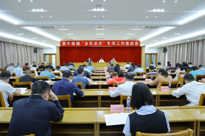 望牛墩鎮召開&ldquo;全民反詐&rdquo;專項工作推進會