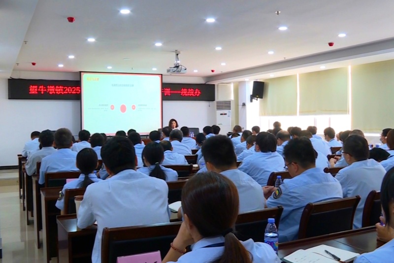 望牛墩鎮開展入格職能部門業務知識專題培訓