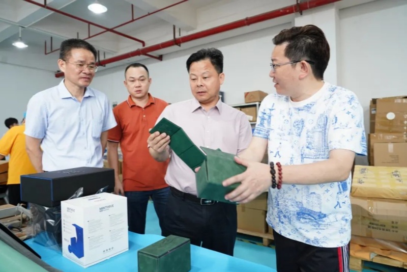 強信心，解難題，望牛墩鎮領導走訪調研企業