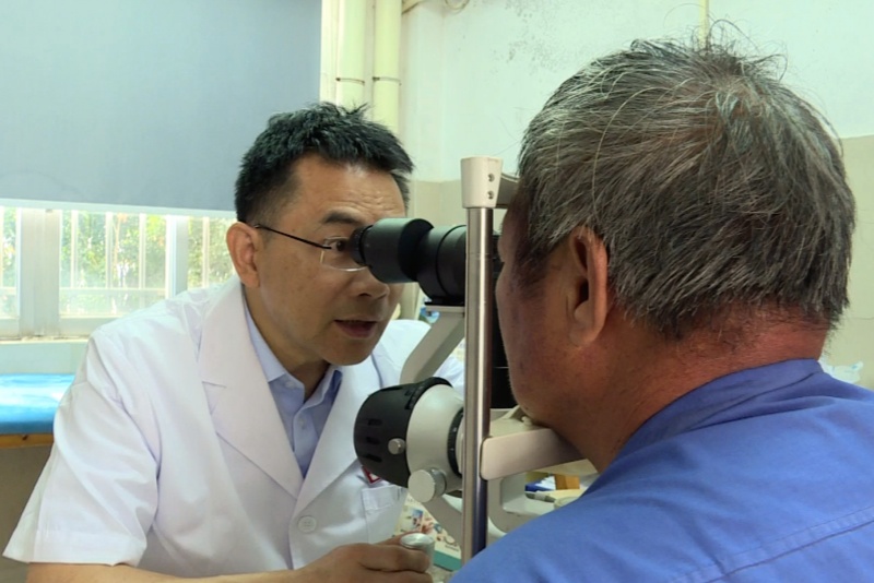 望牛墩鎮開展免費眼底檢查 守護市民眼健康