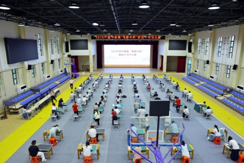 橫豎撇捺展風采 望牛墩鎮(zhèn)舉辦&ldquo;筆墨中國&rdquo;規(guī)范漢字書寫大賽