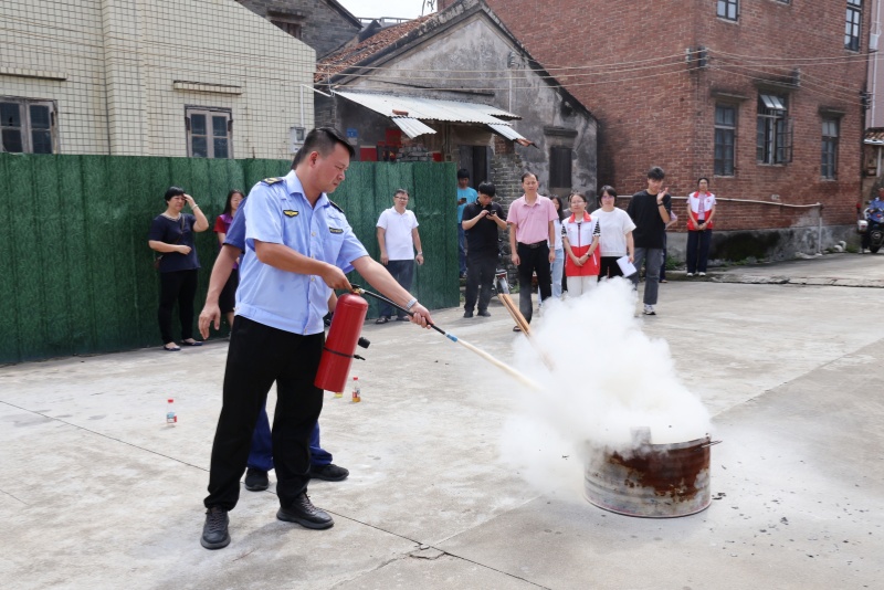 以&ldquo;練&rdquo;護遺 望牛墩鎮開展文物消防安全演練