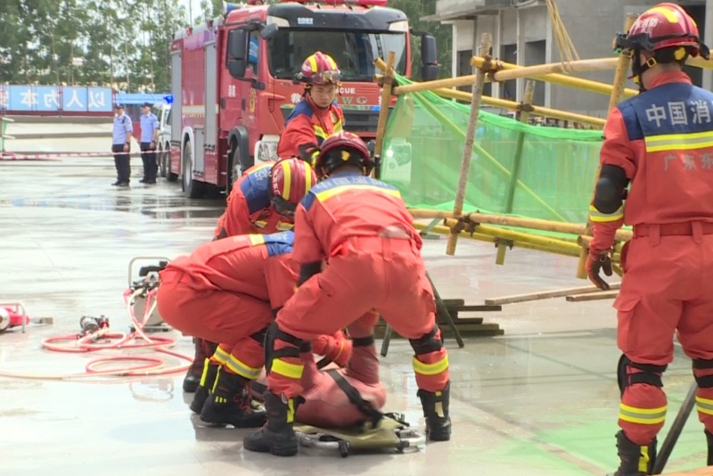 以練備戰！望牛墩鎮開展2025年安全生產應急演練活動