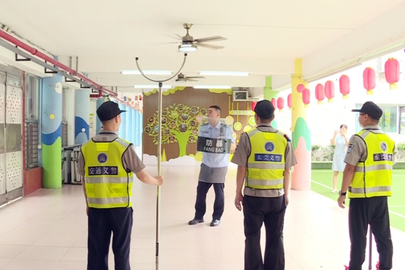 望牛墩鎮開展強化校園安保防護技能培訓