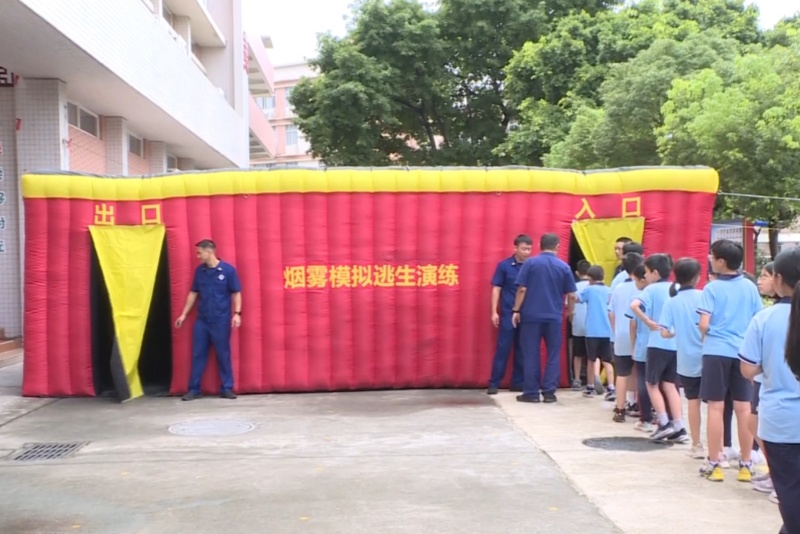 護航暑期安全 望牛墩鎮(zhèn)開展體驗式安全宣傳進校園活動