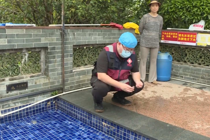 望牛墩：全覆蓋&ldquo;體檢&rdquo;泳池 確保市民&ldquo;放心游&rdquo;