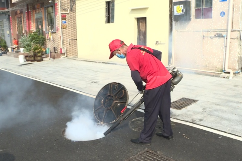 望牛墩鎮全面開展愛國衛生運動統一行動