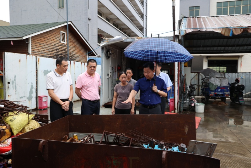 鎮領導率隊深入督導檢查  全面壓實蟲媒傳染病防控責任