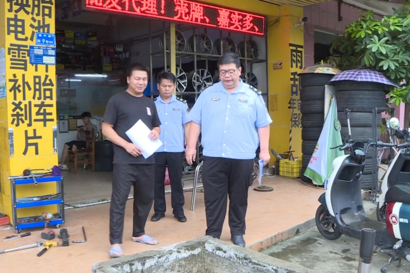 望牛墩鎮交通運輸分局開展蟲媒防控專項檢查