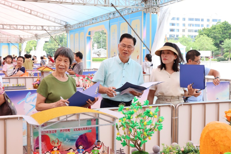 望牛墩鎮開展特色貢案評比活動 聚龍江村喜獲一等獎