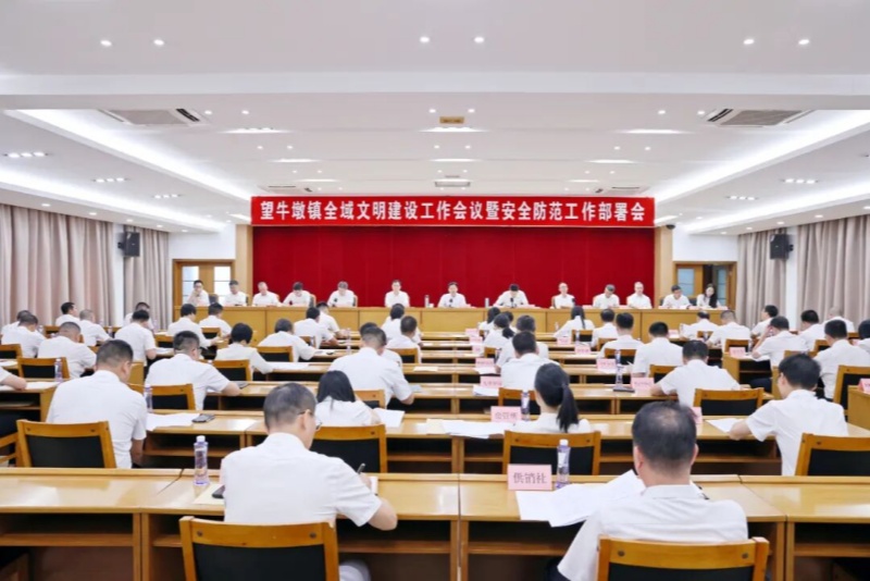 望牛墩鎮(zhèn)召開(kāi)全域文明建設(shè)工作會(huì)議暨安全防范工作部署會(huì)