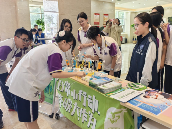 望牛墩：綠色同行，生態(tài)文明宣傳進(jìn)校園