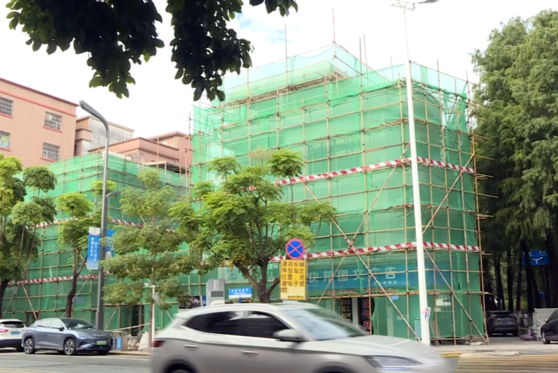 即將&ldquo;換新&rdquo;！望牛墩綠榕路立面改造提升工程正有序推進