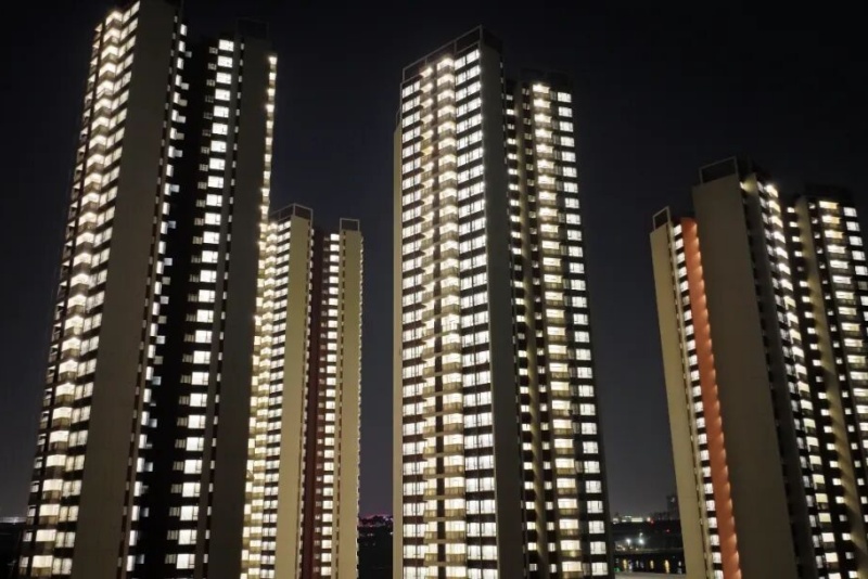 向幸福&ldquo;家&rdquo;速！望牛墩下漕城中村改造項目安置房二期亮燈調試