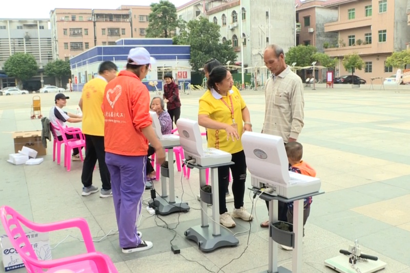 望牛墩鎮開展國民體質檢測活動 為市民送上&ldquo;健康報告&rdquo;