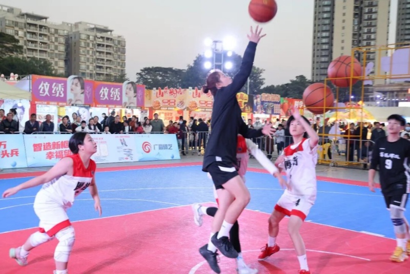美食飄香，籃球飛揚！美食文化周三人籃球賽活力綻放