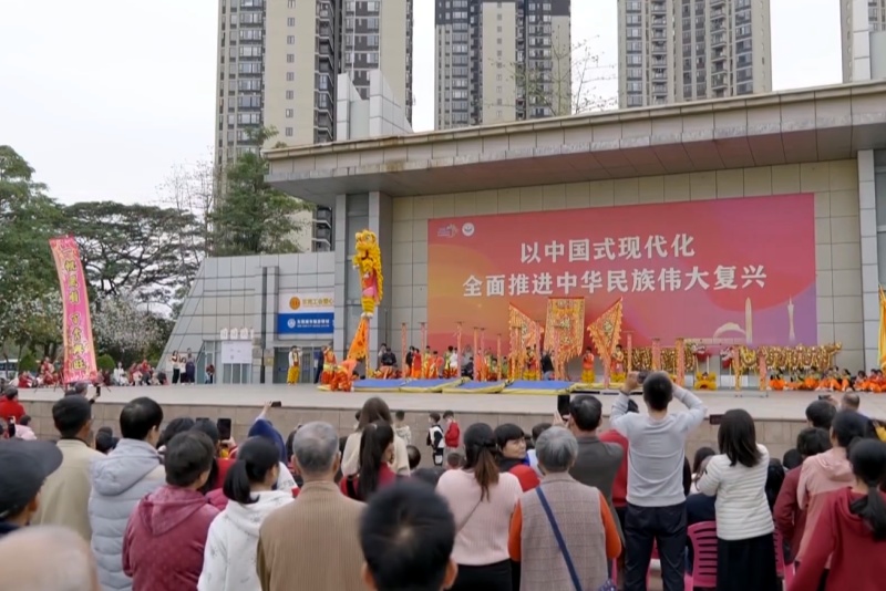 龍騰獅躍、趣味游園、象棋博弈&hellip;&hellip;望牛墩鎮開展多樣新春惠民文化活動