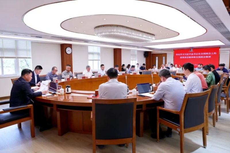 望牛墩鎮召開黨委會議 傳達學習習近平總書記在全國兩會上的重要講話精神和全國兩會精神